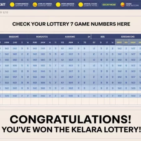 Kelara Lottery Result | Check Your Lottery 7 Game Numbers Here